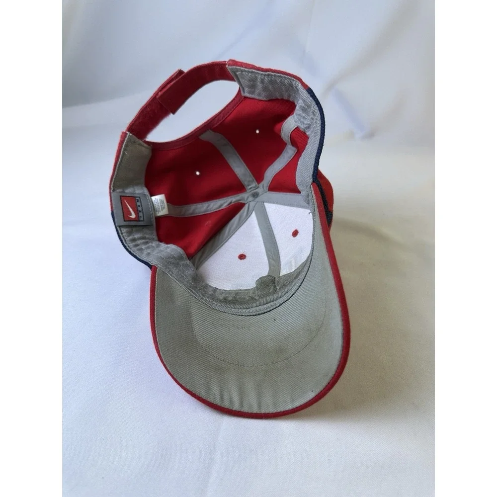 Vintage‎ University Of Houston Red Nike Team Hat - Adjustable Strap - One Size